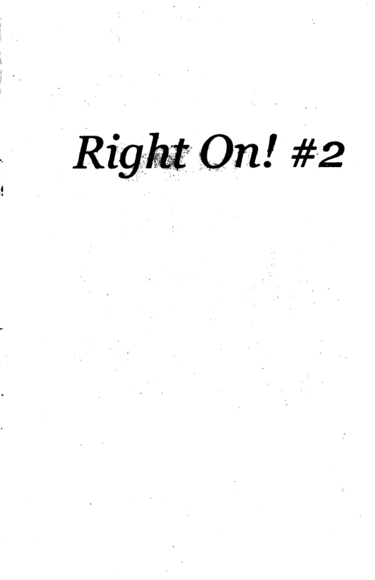 Right On! #2